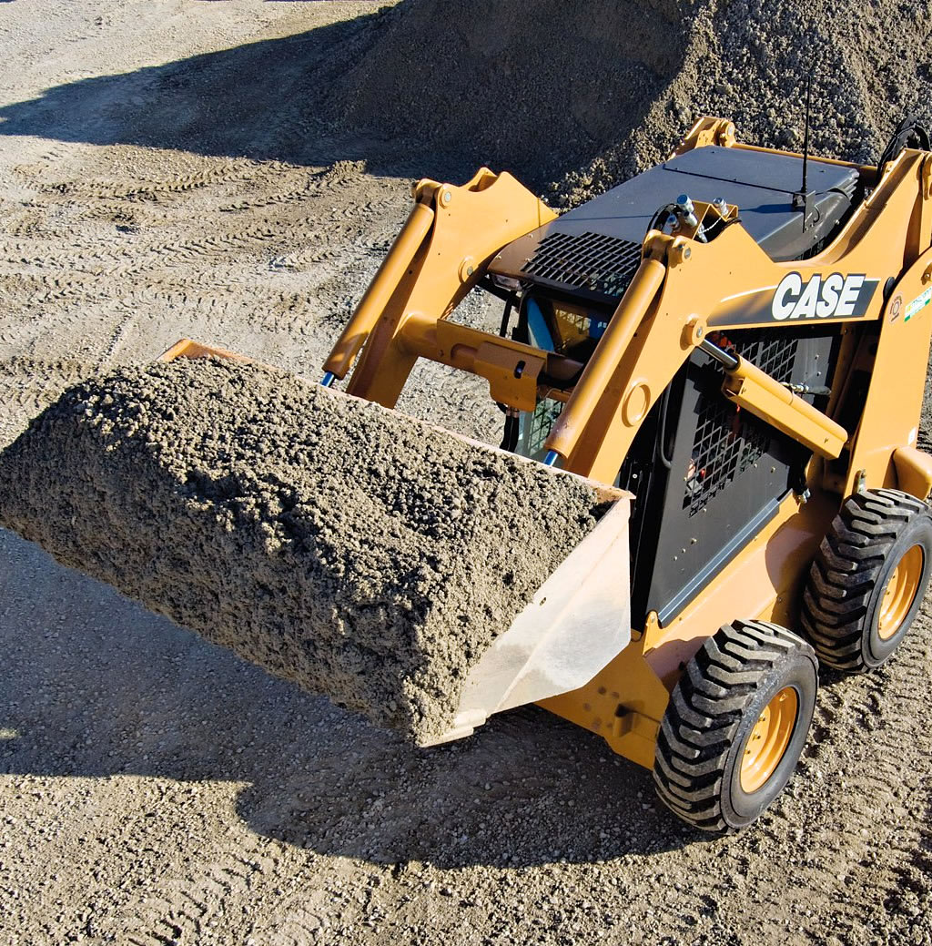 bobcat skid steer soil materials moving hire gold coast brisbane