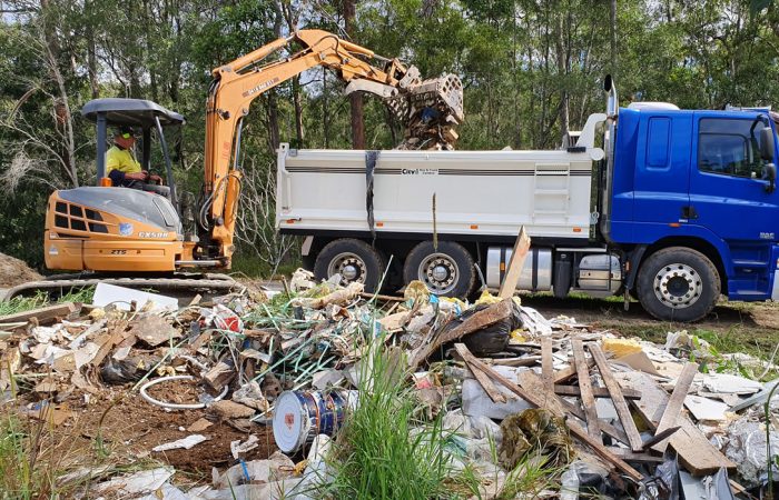 demolition building materials cleared gold coast