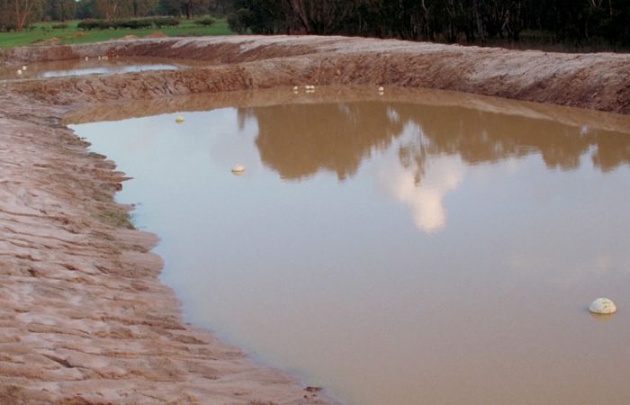 excavated ground water tank dam Gold Coast Brisbane