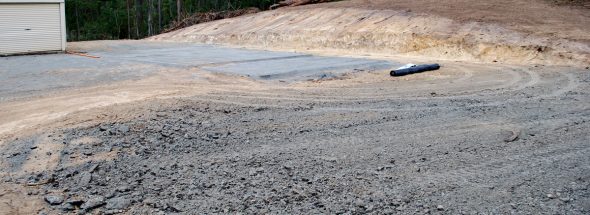 shed house pad clearing prep gold coast