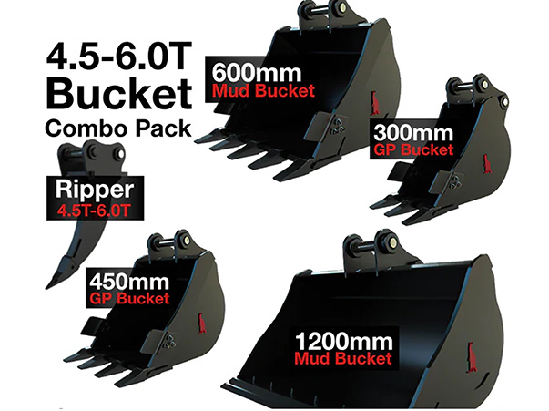 excavator buckets and ripper hire Gold Coast